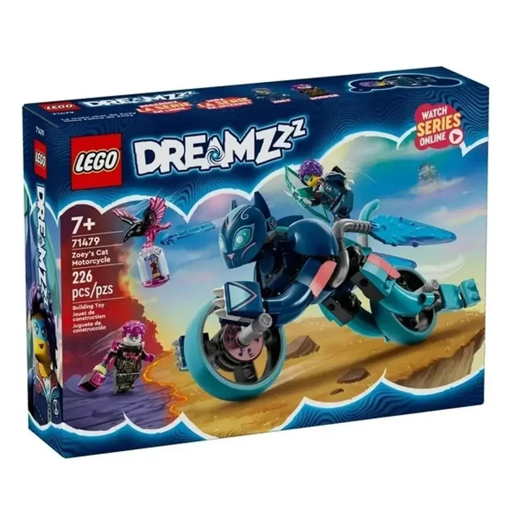 BRAND NEW-LEGO Dreamzzz Zoey's Cat Motorcycle (71479)-226 Pieces-FAST SHIP!